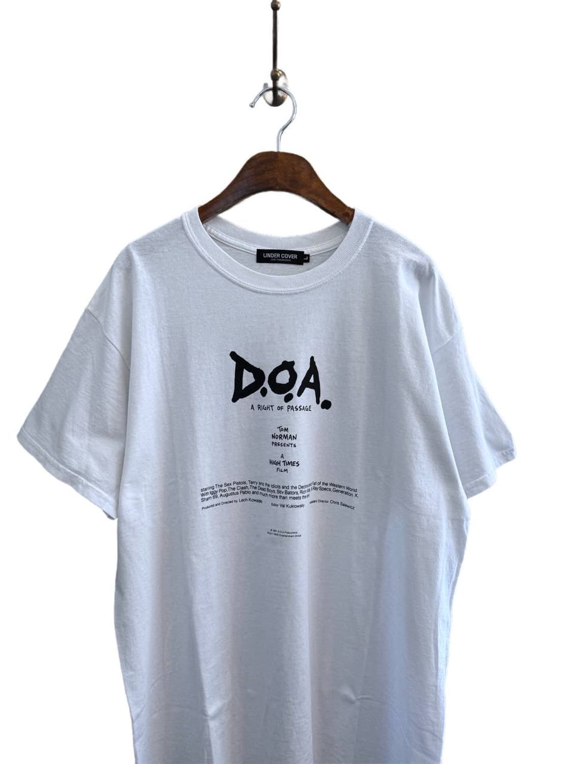 D.O.A. X 언더커버 그래픽 티셔츠 상품이미지3