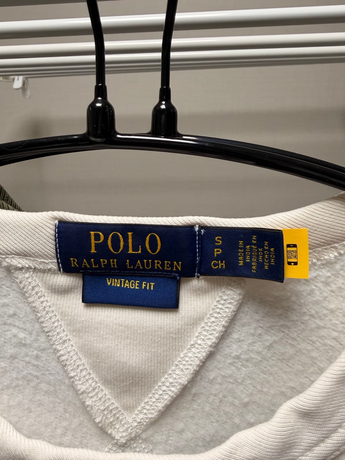폴로 랄프로렌 빈티지핏 맨투맨 S(카키,아이보리 일괄) 상품이미지3
