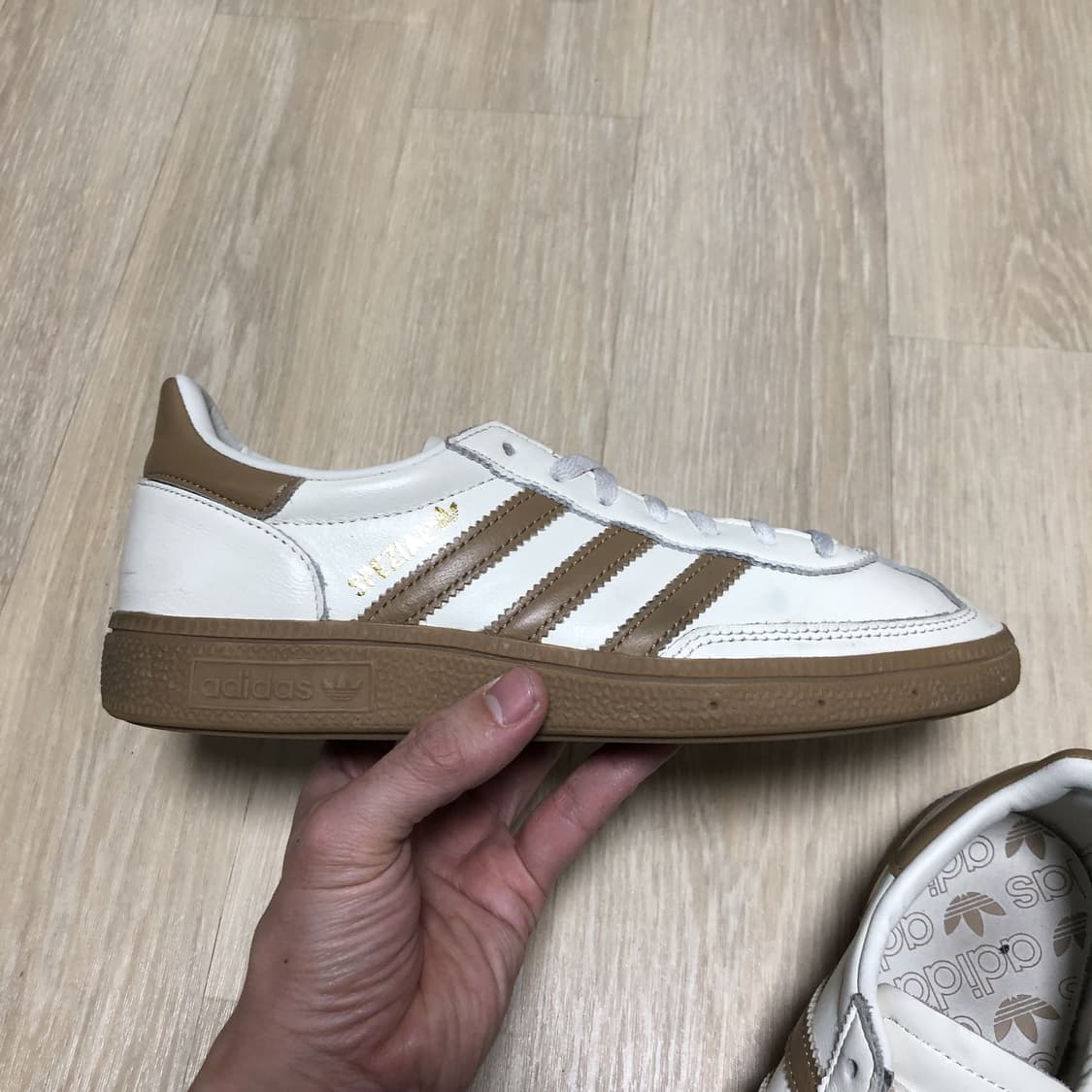 (235) 아디다스 adidas 핸드볼 스페지알 레더 화이트 검솔 235 상품이미지6