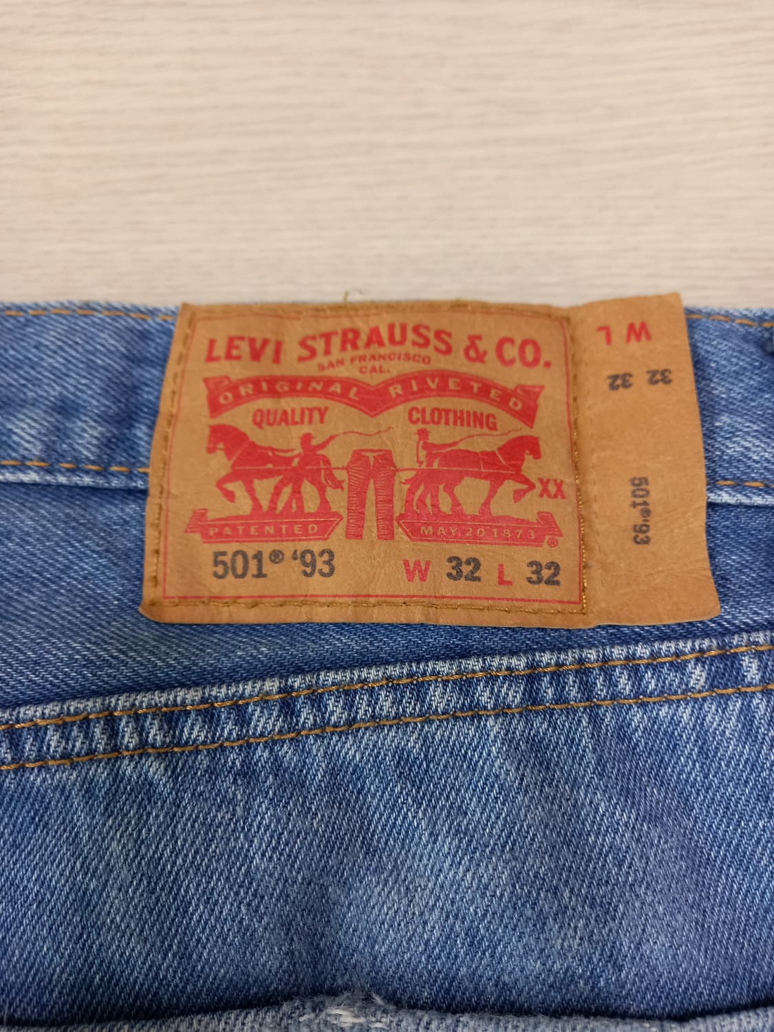 32 리바이스501 93' 이집트 일자진 32-345 상품이미지5