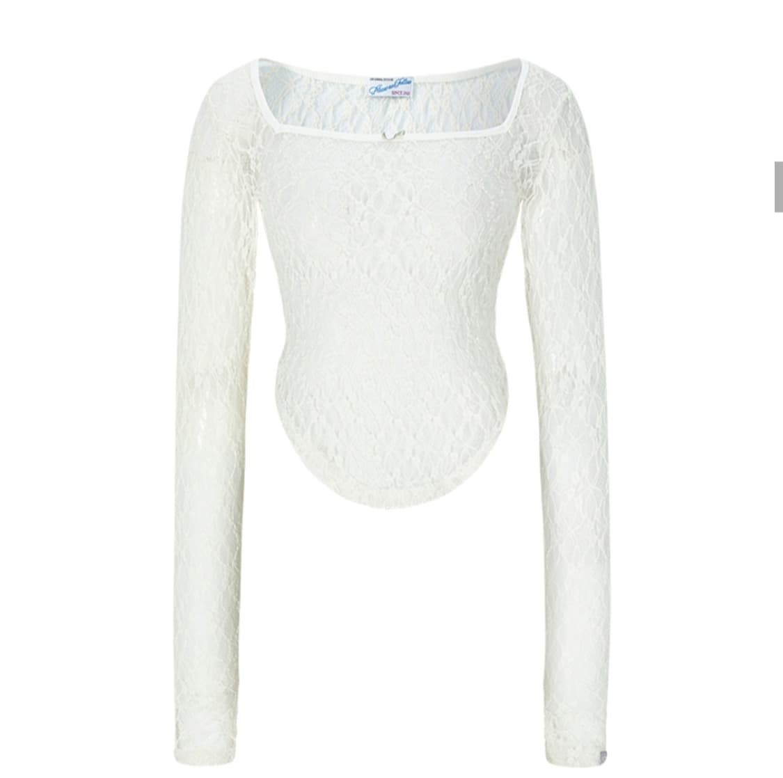 플리즈노팔로우 레이첼 레이스 탑 아이보리 상품이미지2