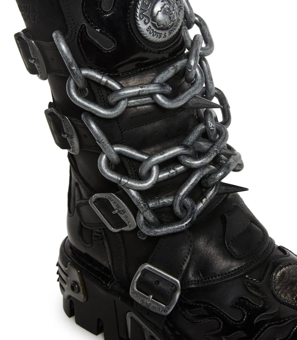 뉴락 체인 부츠 상품이미지2