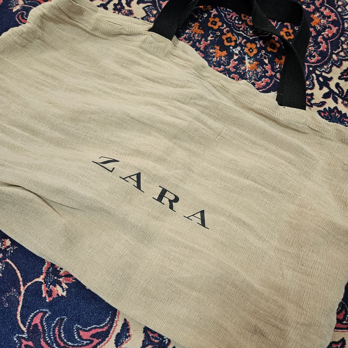 자라(ZARA) 주트 쇼퍼백 65 x 45 x 13 size 상품이미지3