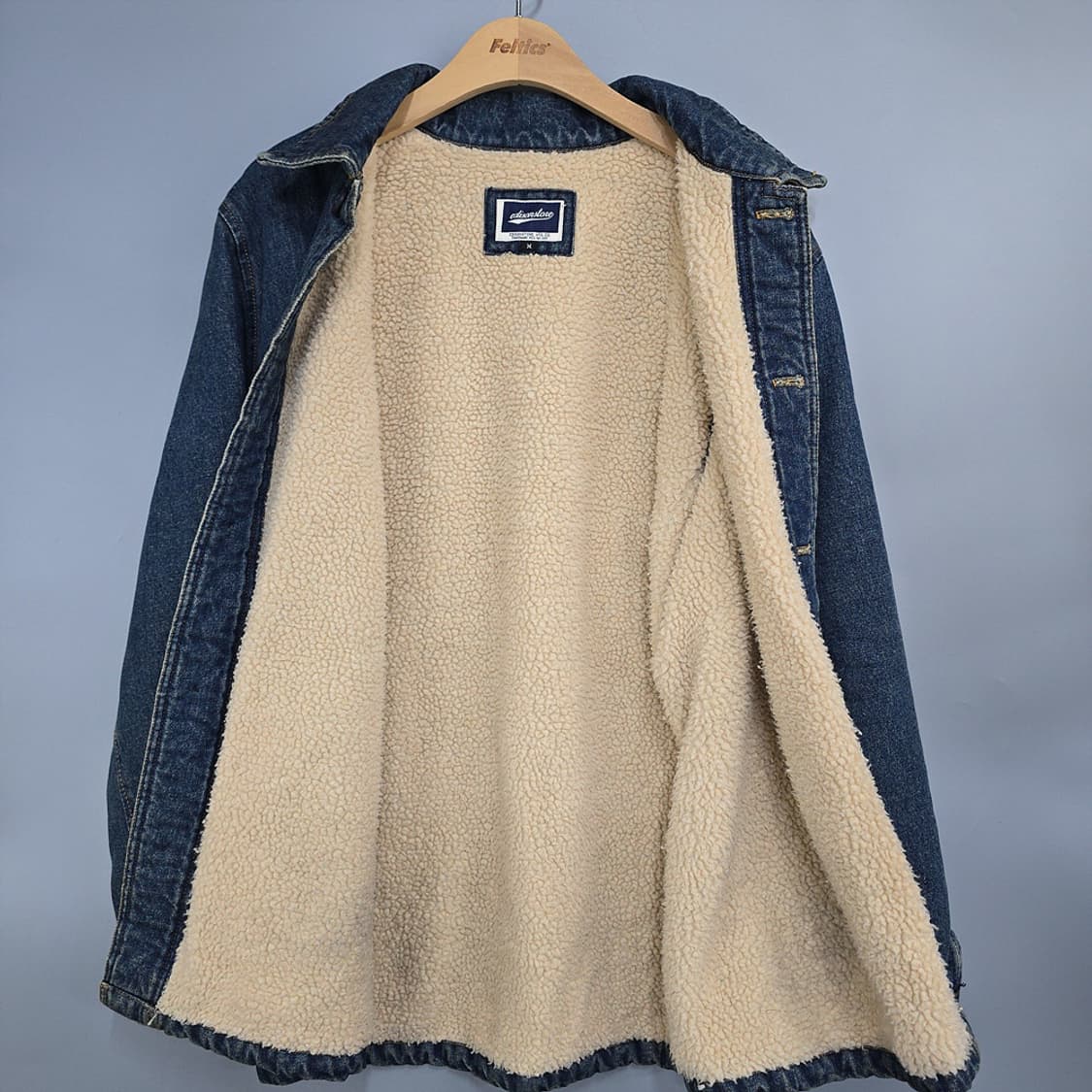 에디슨스토어(edisonstore) 셰르파 데님 자켓 M 상품이미지6