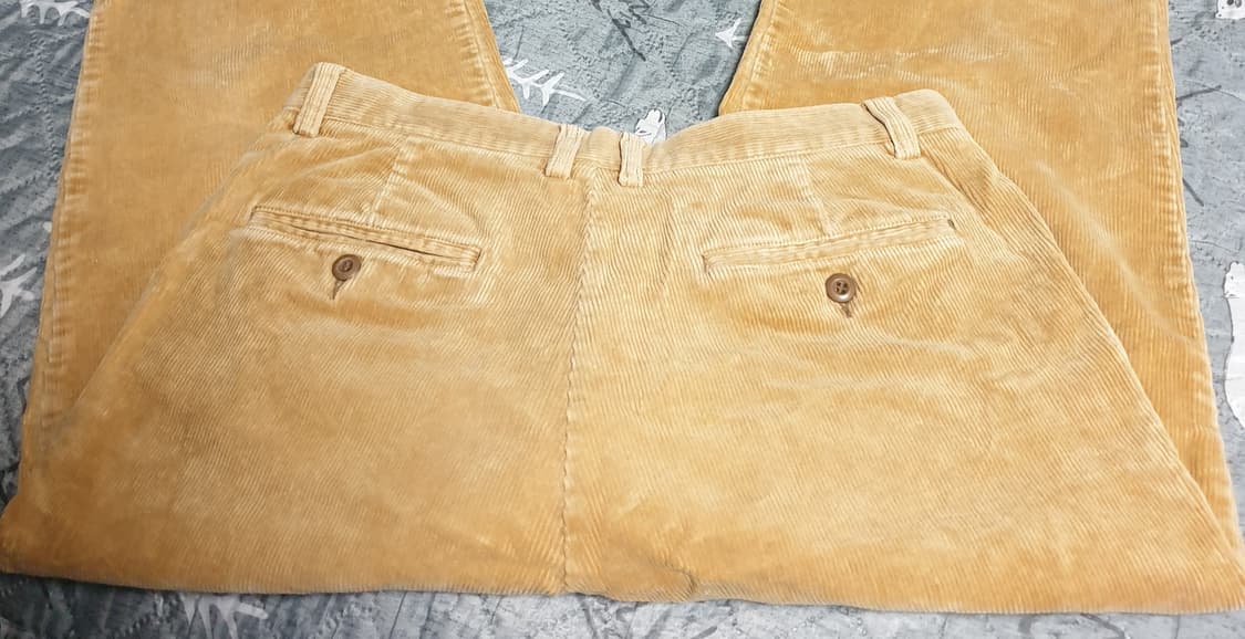 MERITZ 코듀로이 투턱 팬츠 베이지 (31) 상품이미지3