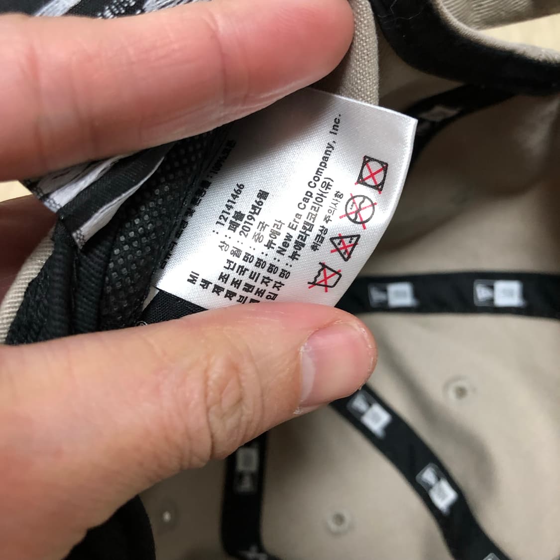 (OS) 뉴에라 X 페이스오카 페이스 걸 언스트럭쳐 볼캡 베이지 상품이미지7