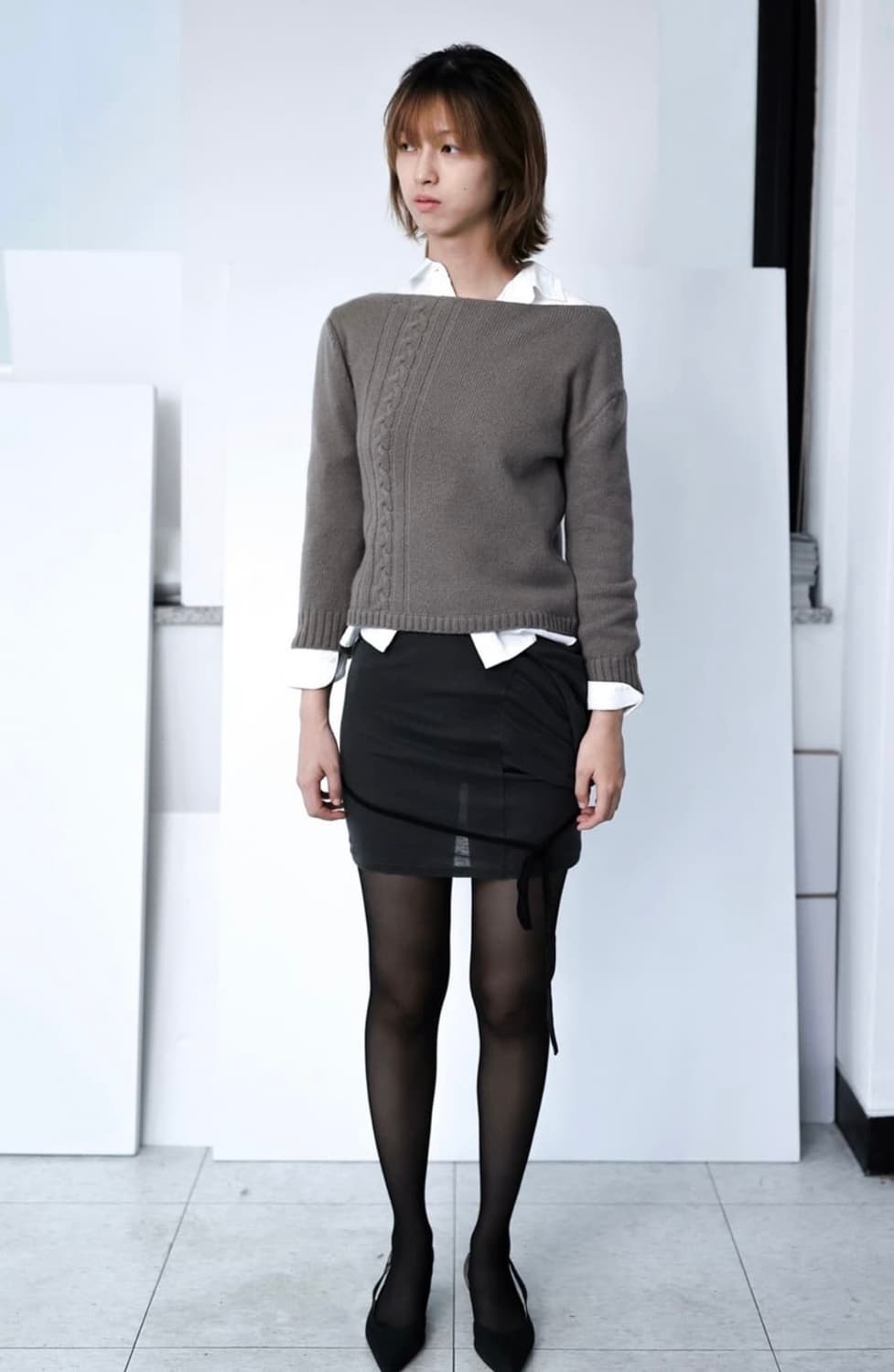 울리카 상투스 ulika 로프 니트 탑 상품이미지3