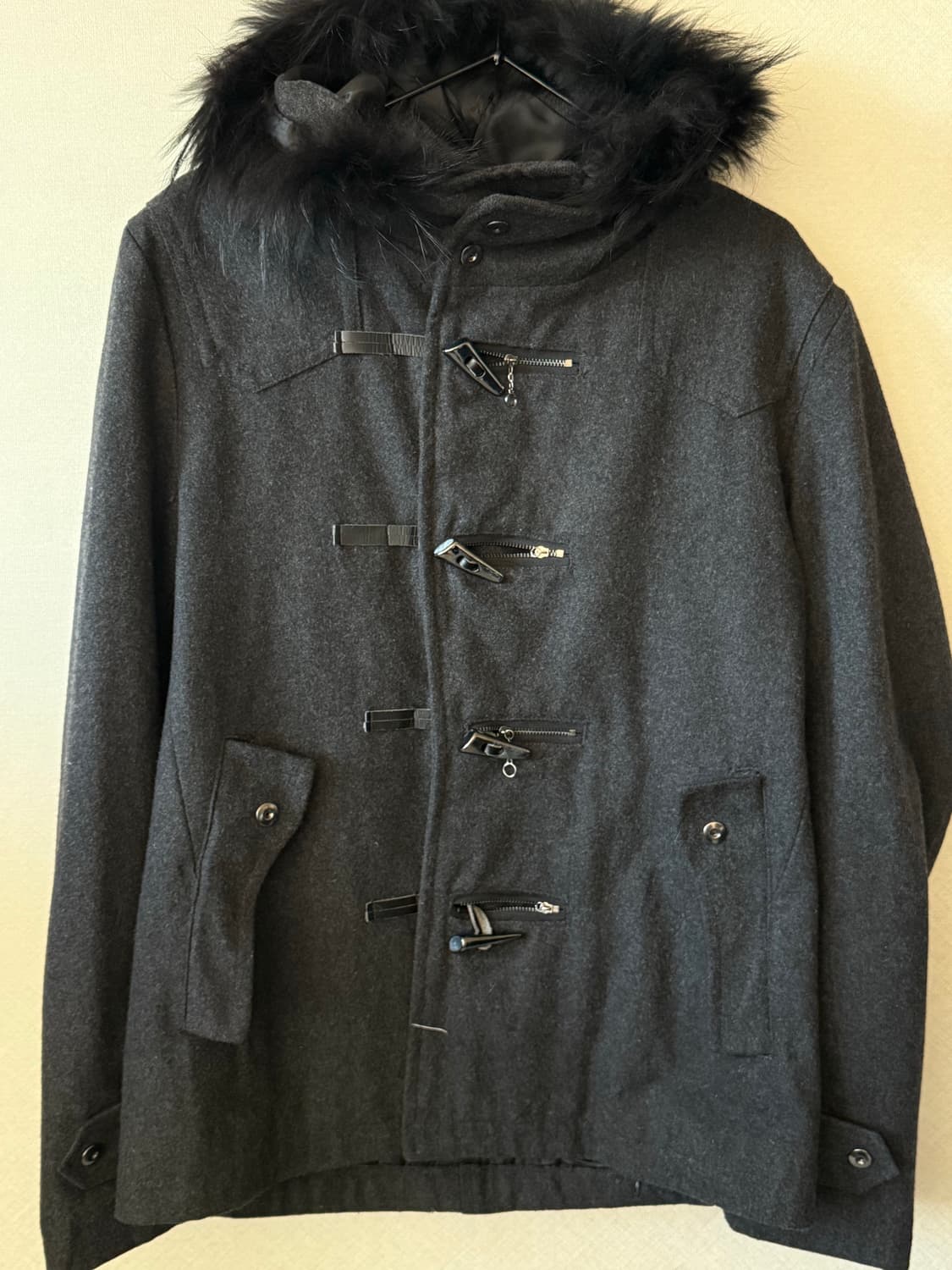 Semantic design fur coat 상품이미지3