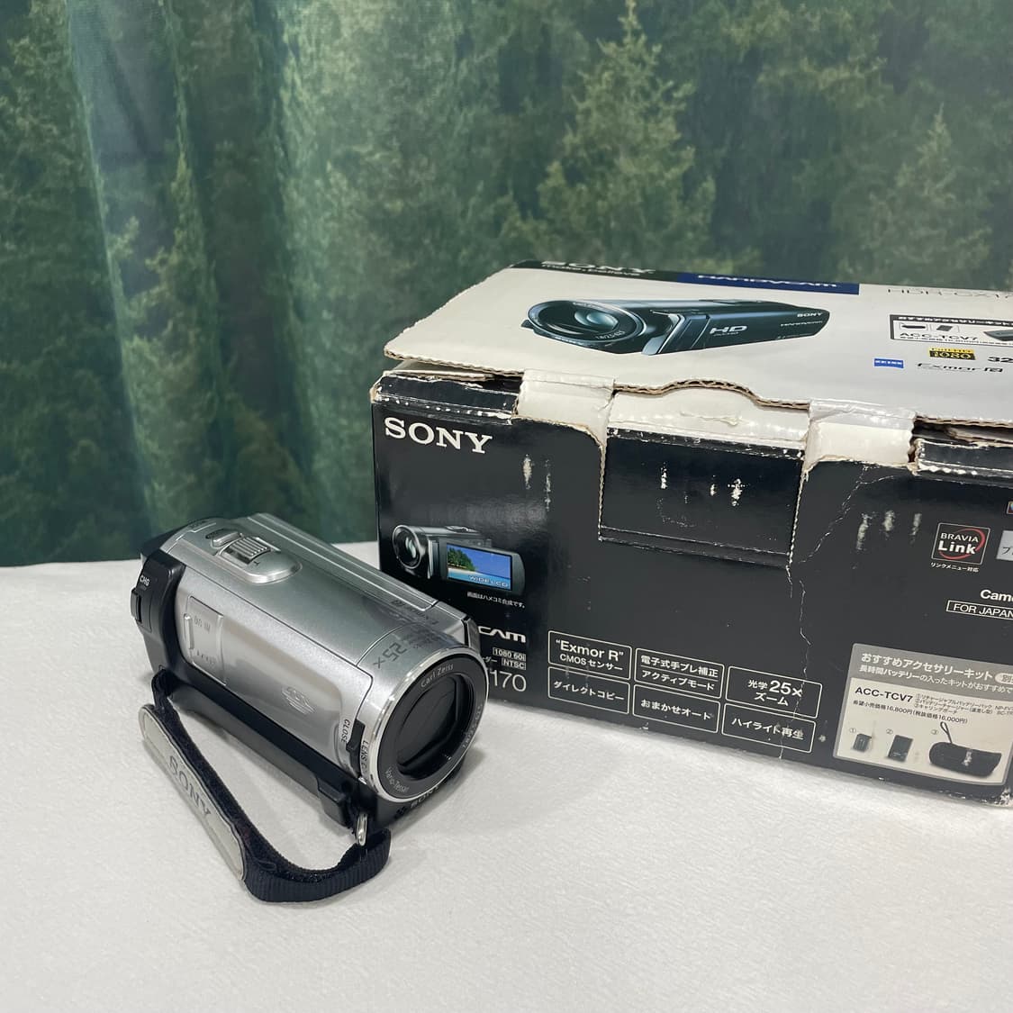 (풀박스) 소니 핸디캠 hdr-cx170 디지털캠코더 빈티지캠코더 상품이미지2