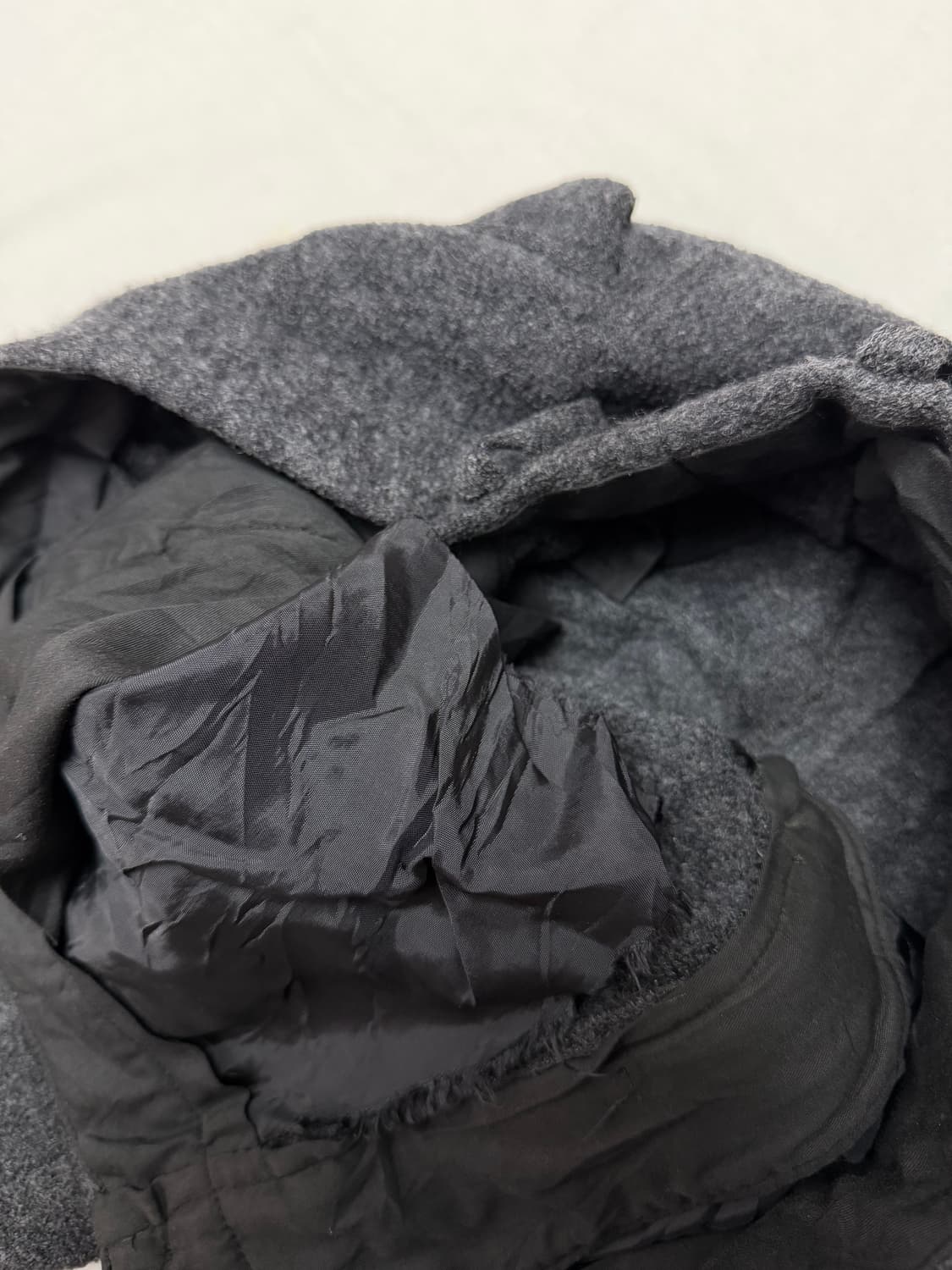 00s 이세이 미야케 아카이브 울 와이드팬츠 그레이 상품이미지6