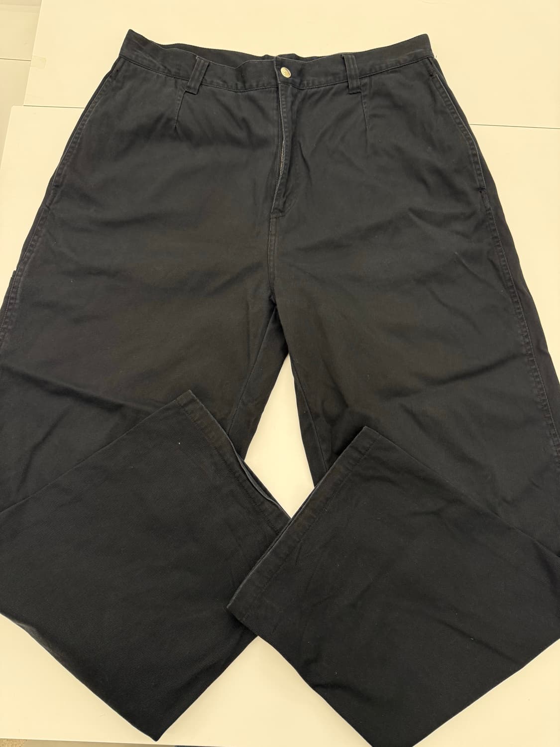 스투시 치노 워크 팬츠 34 블랙 상품이미지4