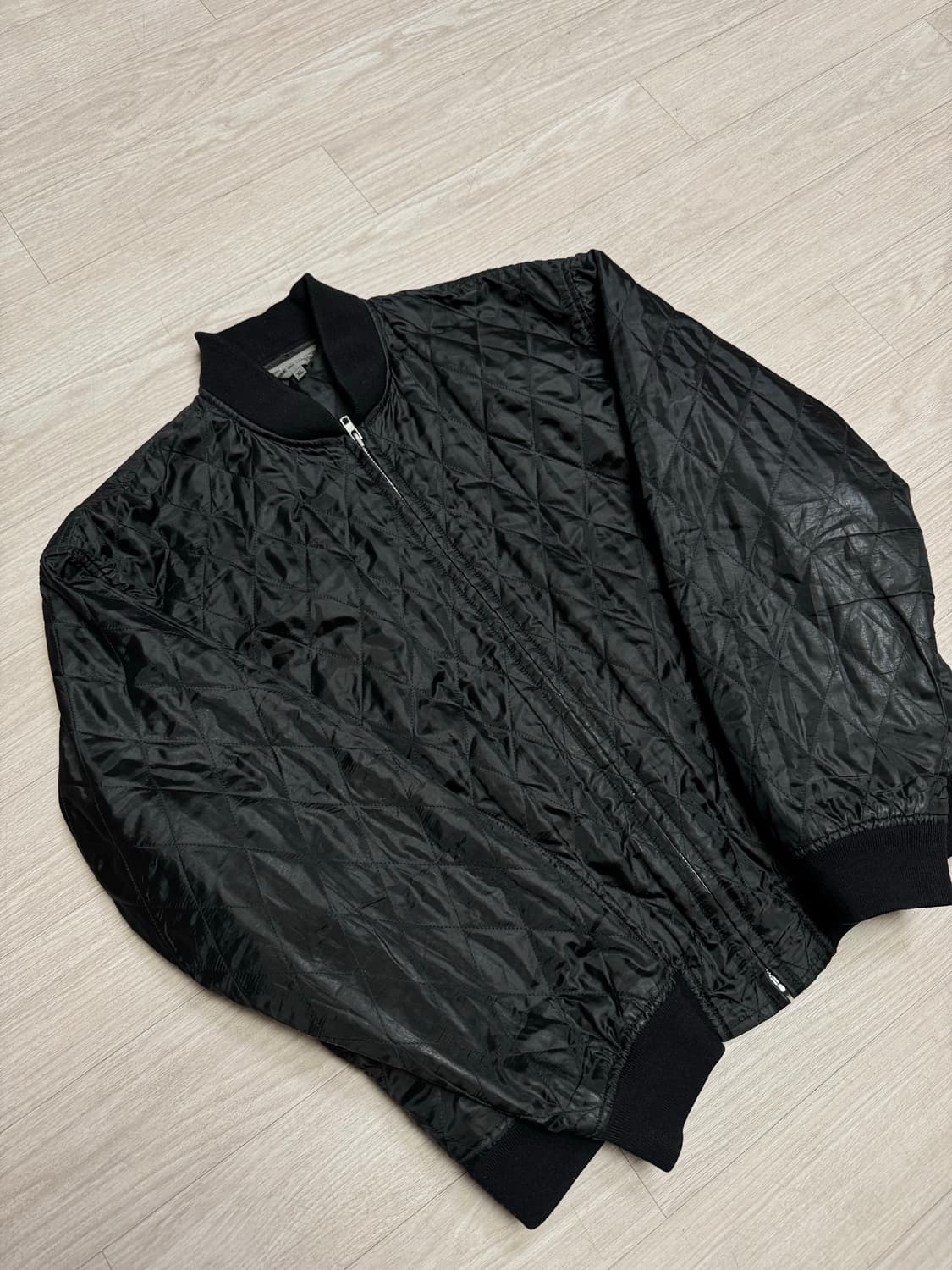 꼼데가르송 스태프 퀄팅 봄버자켓 XL 상품이미지3