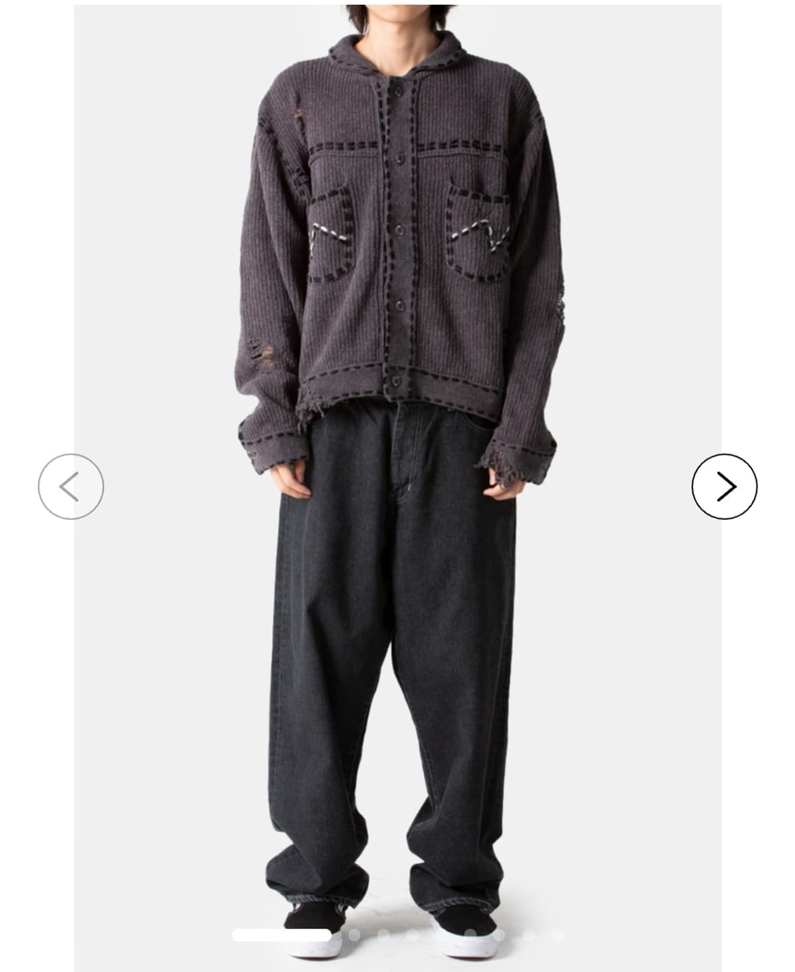 Neighborhood × phingerin PG1 savage knit 상품이미지2