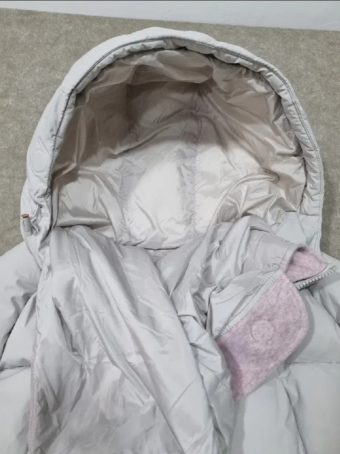 여성 90 뉴발란스 거위털 롱패딩 상품이미지10