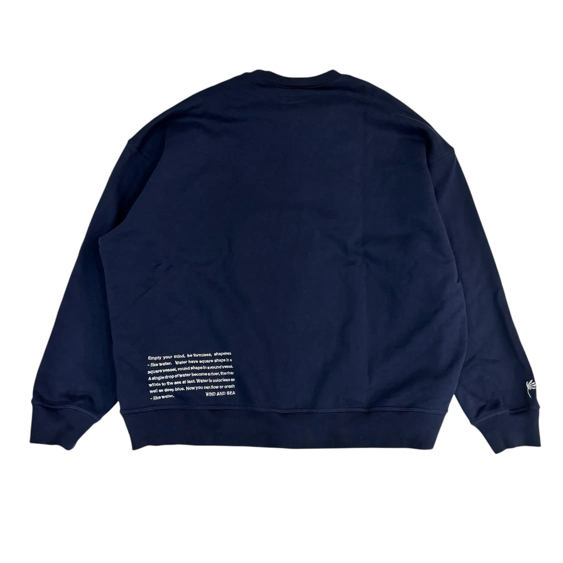 Wind and sea 네이비 스웨트셔츠 상품이미지6