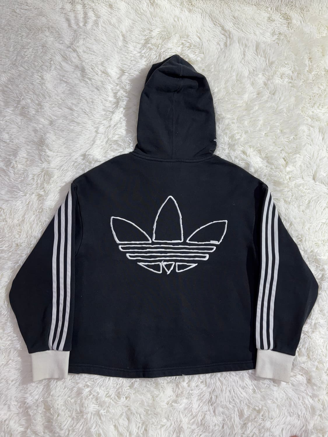 아디다스 빅로고 오버핏 후드  상품이미지5