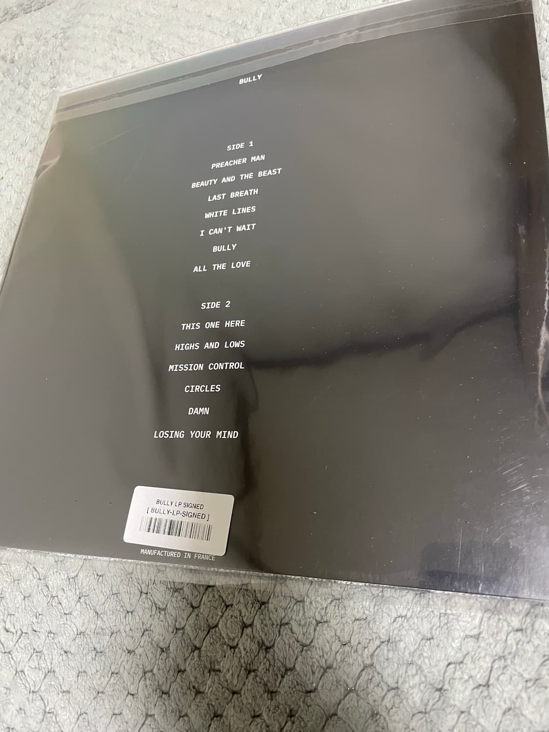 Ye 칸예 웨스트- BULLY [LP] 친필 싸인 한정판 상품이미지2
