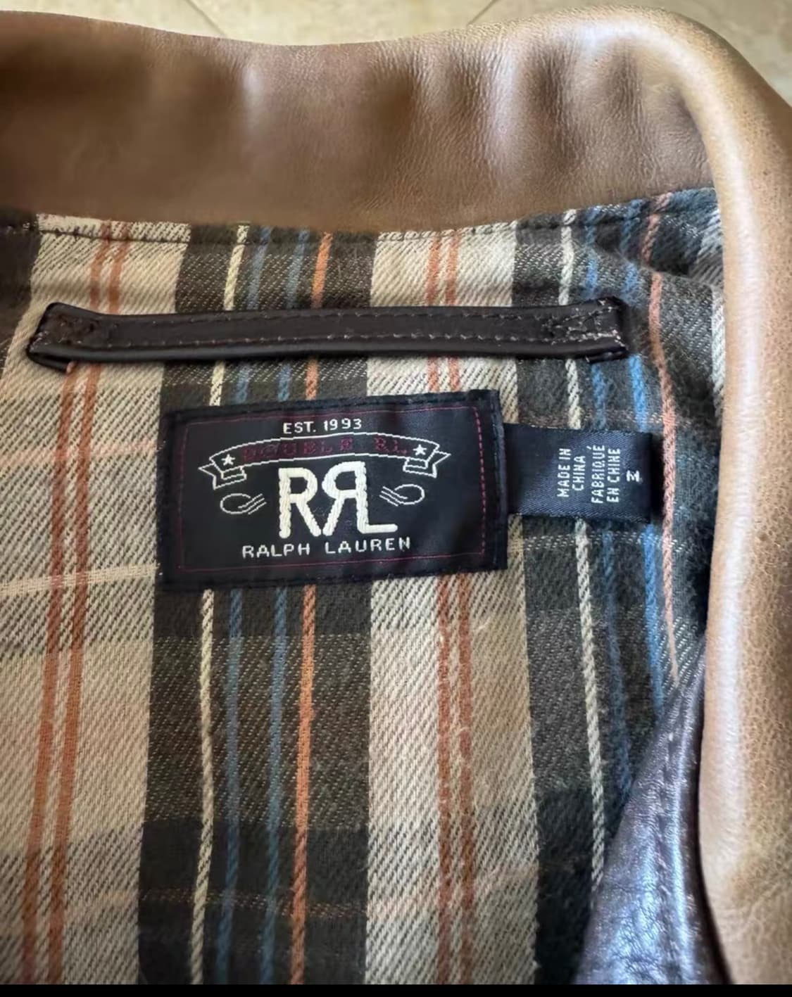 rrl 레더자켓 m.L 상품이미지3