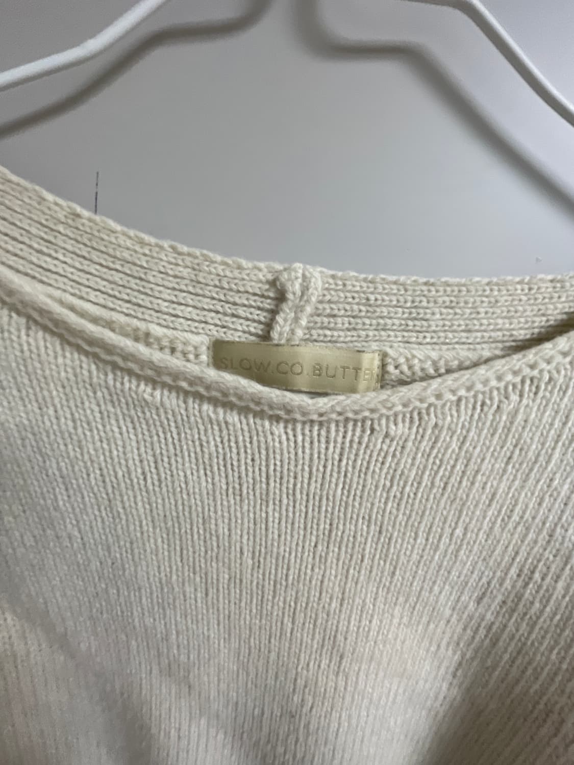 thebuttercream 더버터크림 sloco 보트넥 니트 상품이미지5