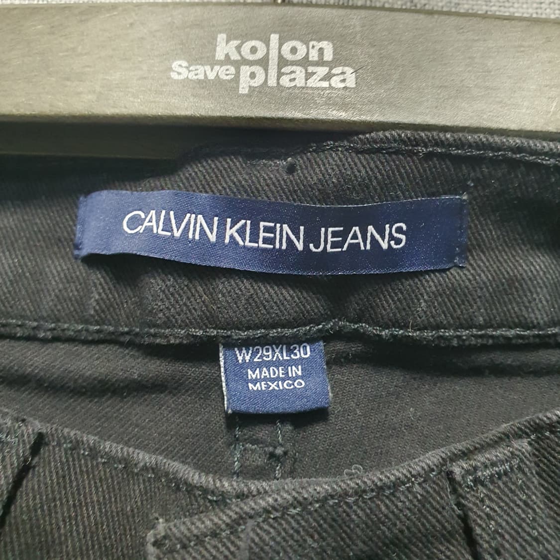 캘빈클라인 남성 블랙 데님 청바지  상품이미지3