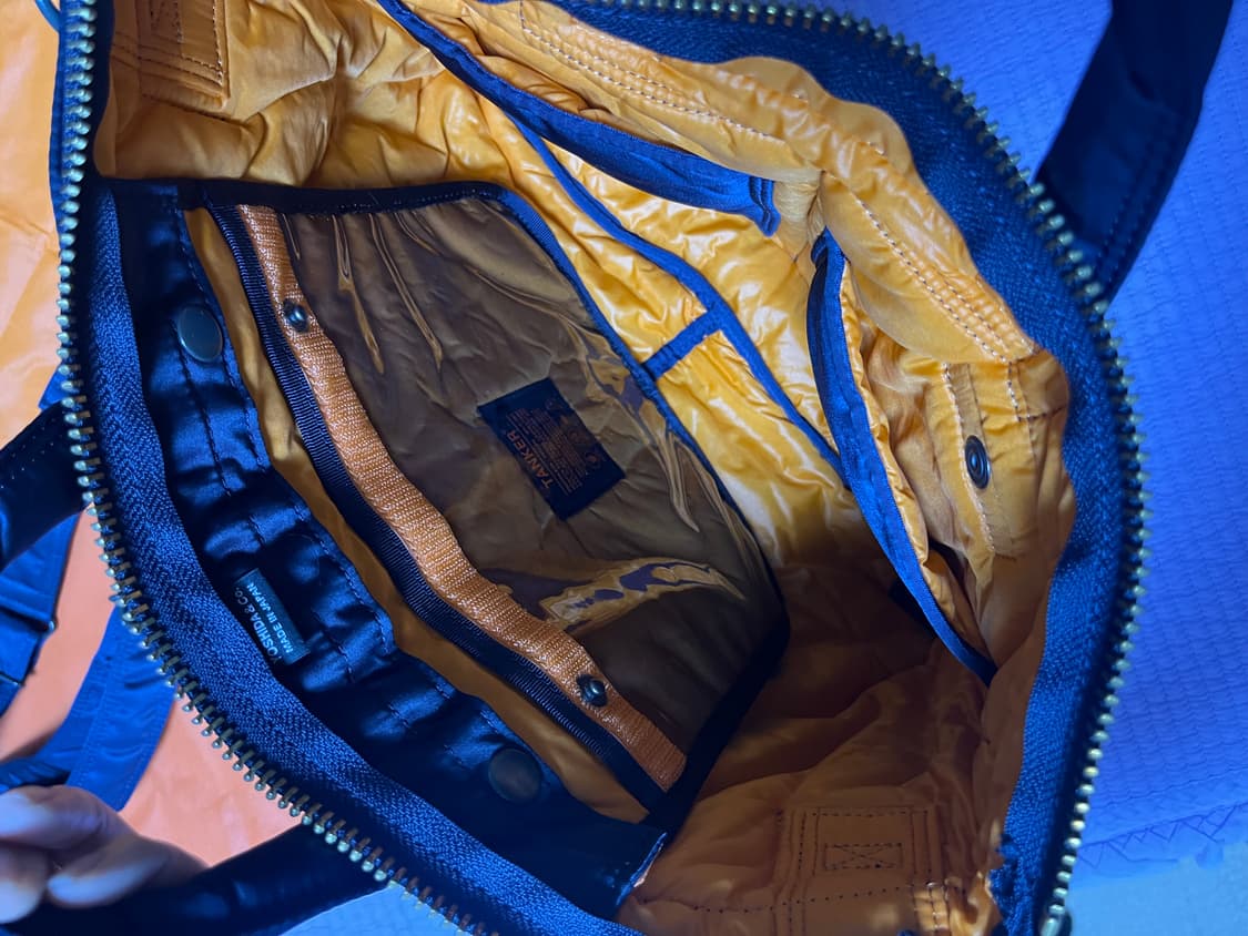 포터 올 뉴 탱커 숏 헬멧백 아이언 블루 상품이미지8