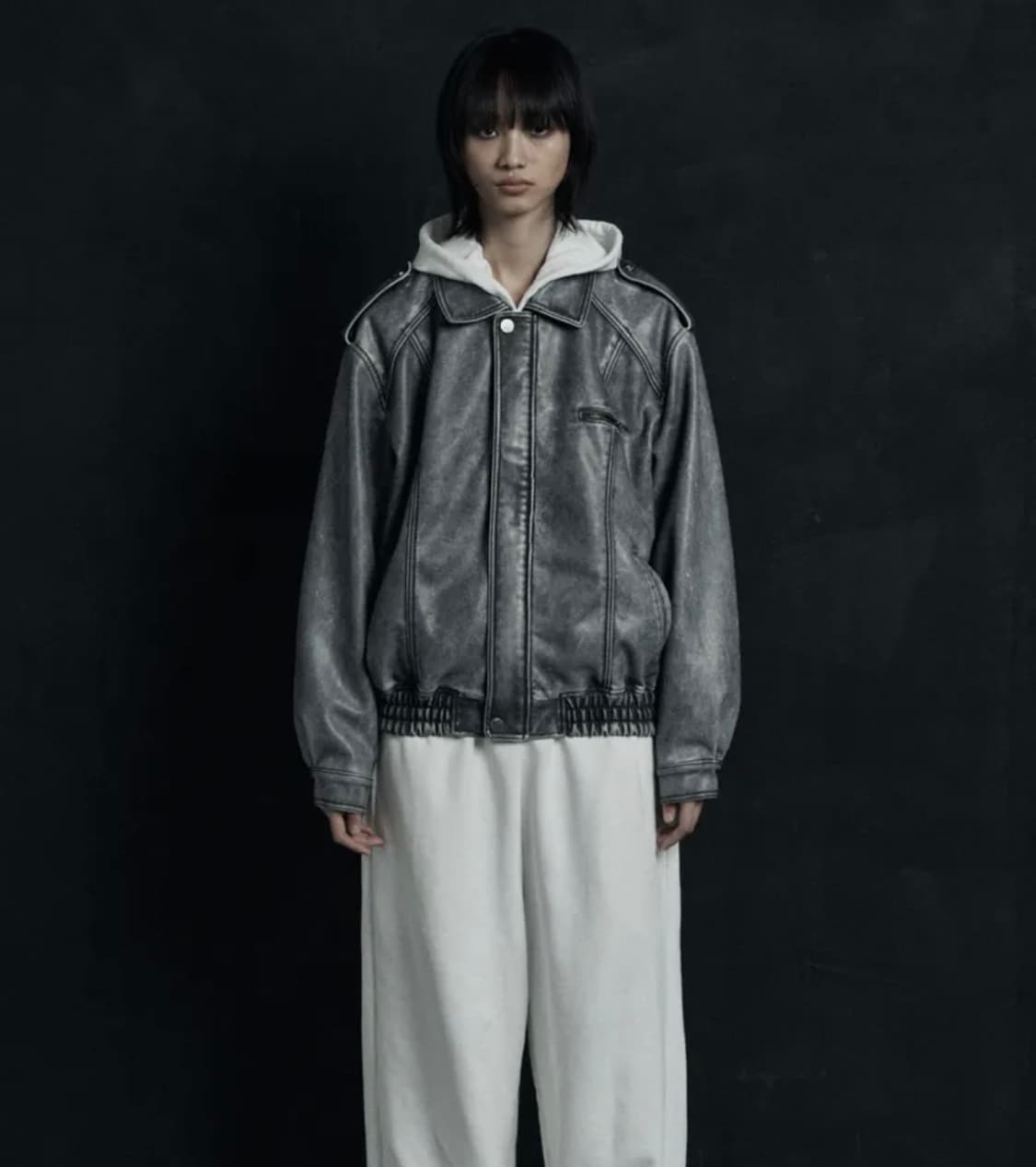 시너진 레더 자켓 상품이미지2