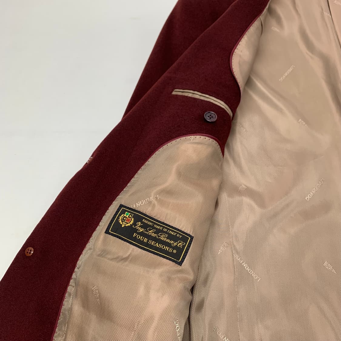 런던포그 로로피아나 캐시미어 블레이져 자켓 (105) 상품이미지9