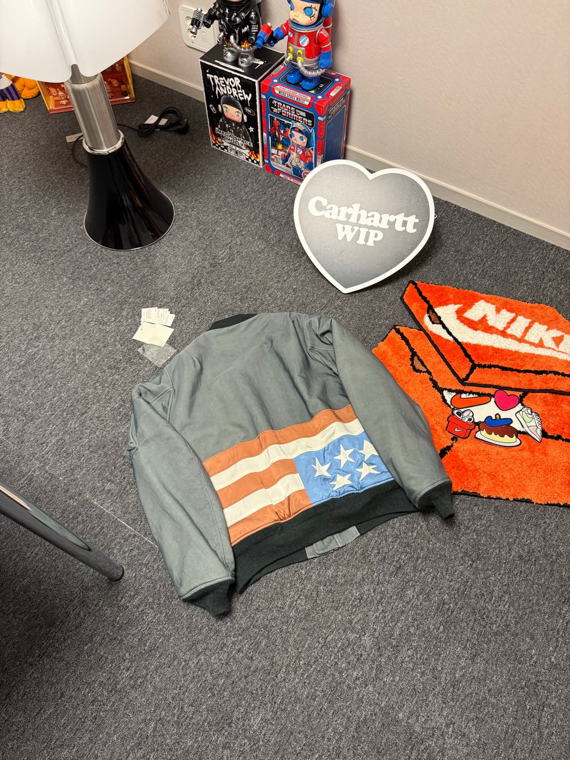 [5] 비즈빔 15AW 토르손 성조기 봄버 초판 상품이미지1