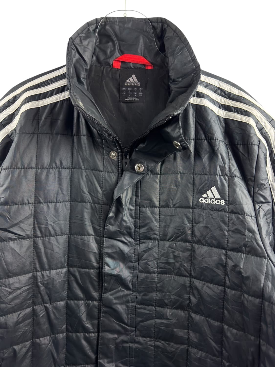 아디다스 검흰 퀄팅 자켓1498 상품이미지3