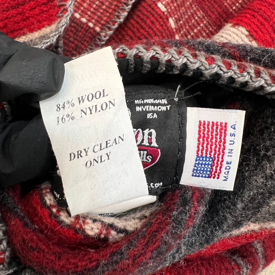 Johnson woolen mills 아즈텍 코트 상품이미지7