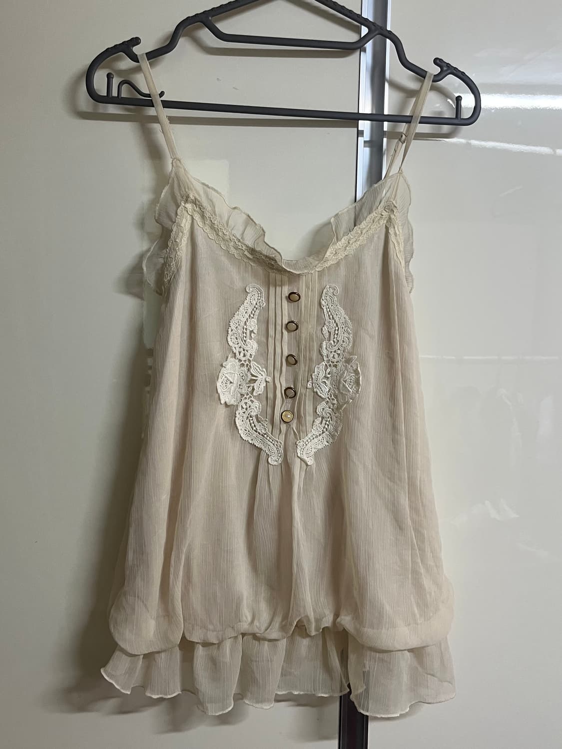 레이스 나시 블라우스 상품이미지1