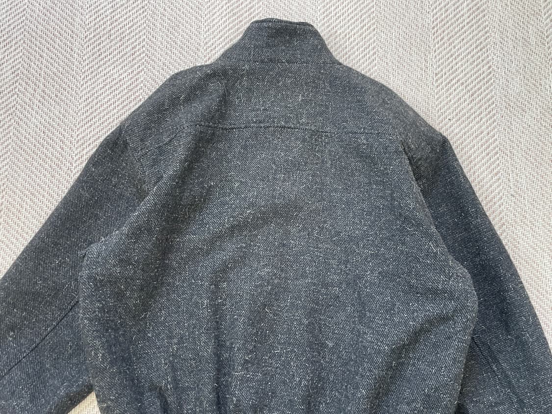 빈티지 울 해링턴 봄버자켓   J04189 상품이미지6