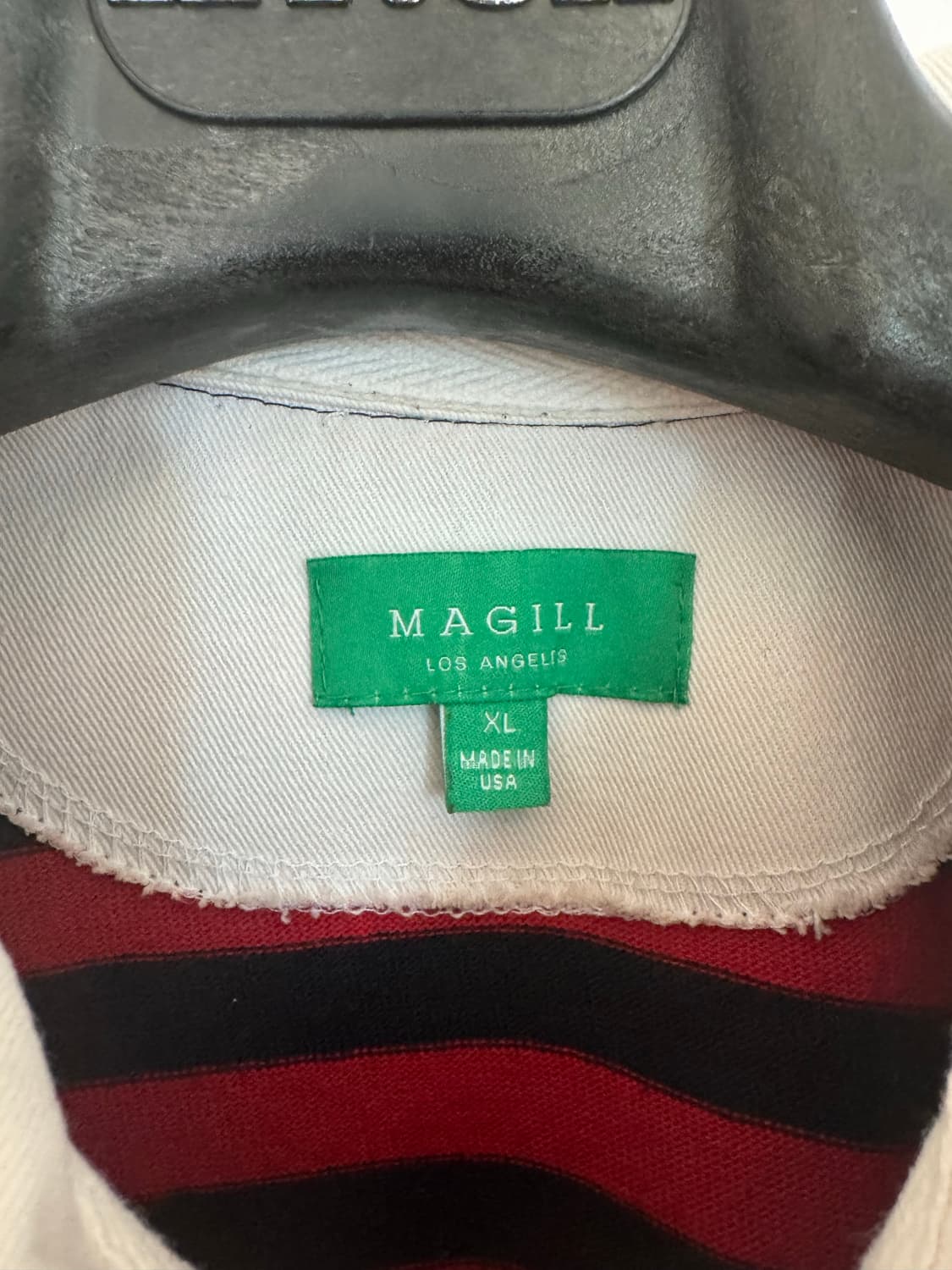 맥길LA OTTO 럭비셔츠 XL 상품이미지4