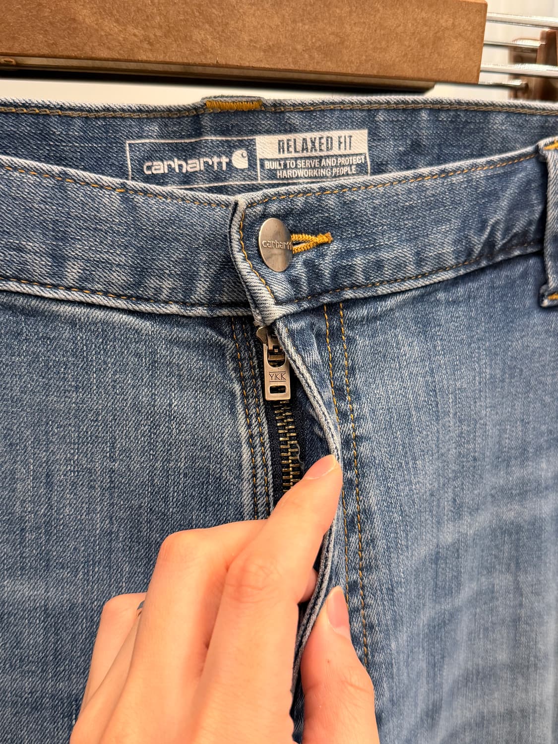 Carhartt 칼하트 데님 워크 팬츠 (38inch) 상품이미지3