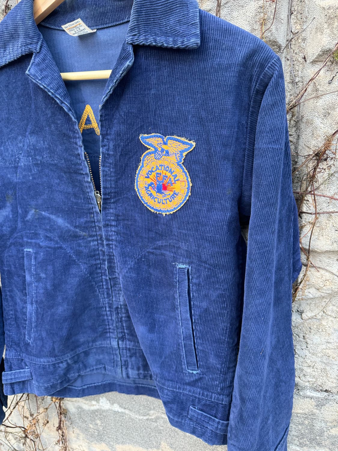 70s FFA nevada 탈론지퍼 체인스티치 빈티지 코듀로이 자켓 34 상품이미지3