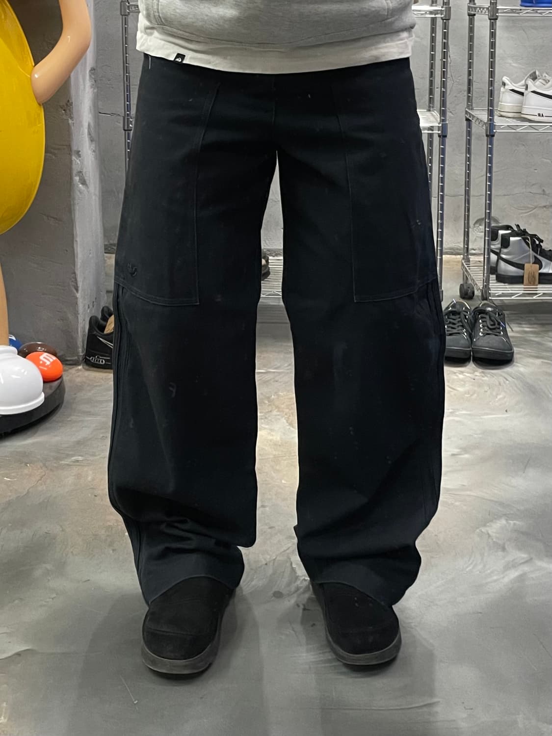 아디다스 프리미엄 에센셜 데님 카펜터 팬츠 상품이미지8