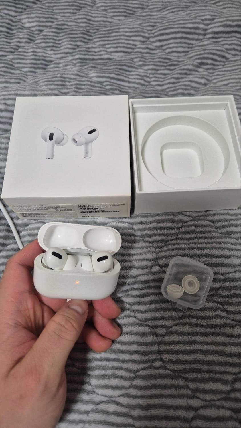 애플 에어팟 프로 1 풀세트 무선이어폰 상품이미지1