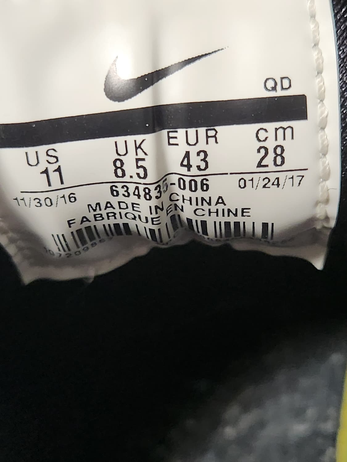 나이키 운동화 허라치 런 634835-006 사이즈280(270-275추 상품이미지10