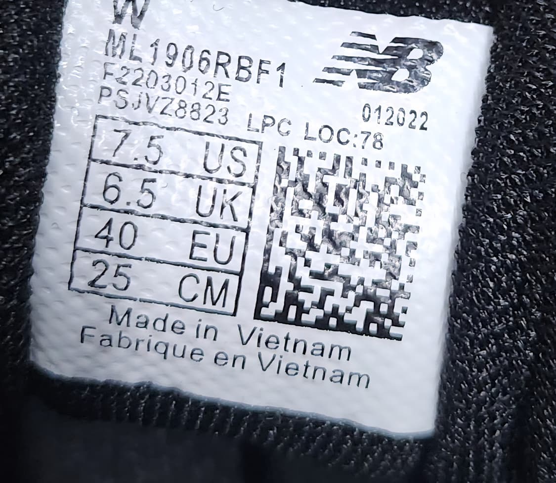 뉴발란스 1906R 블랙 실버 메탈릭 250mm 상품이미지9