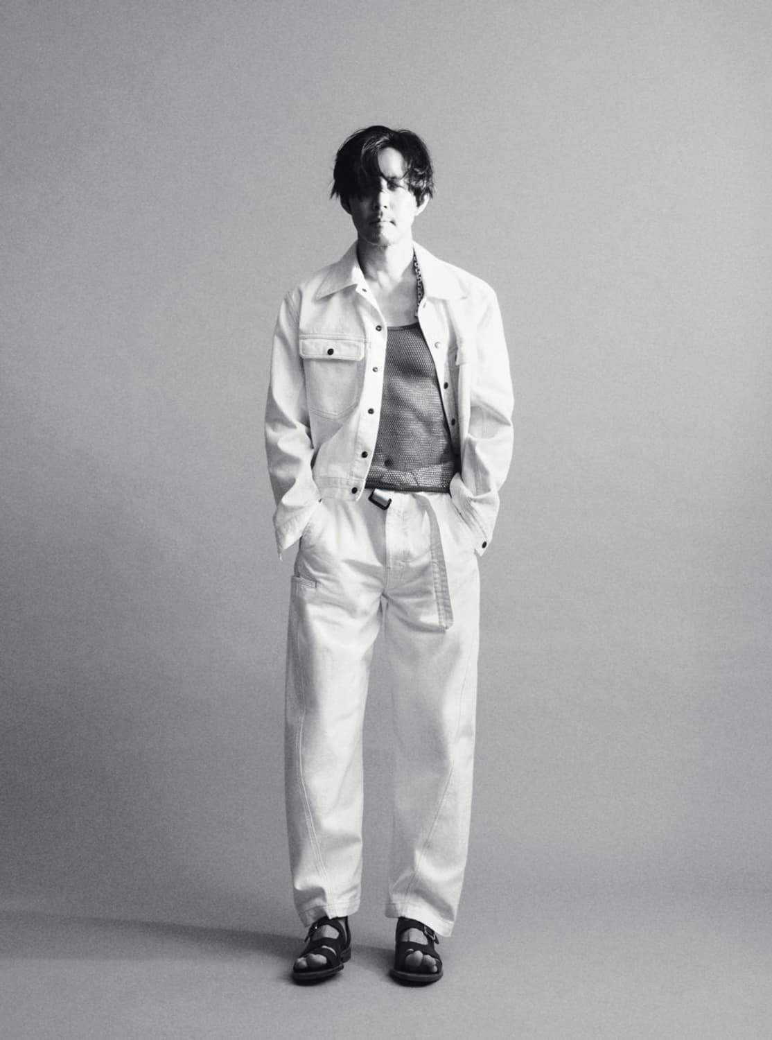 (52) 르메르 20SS 트러커 자켓 오프화이트 데님 상품이미지3