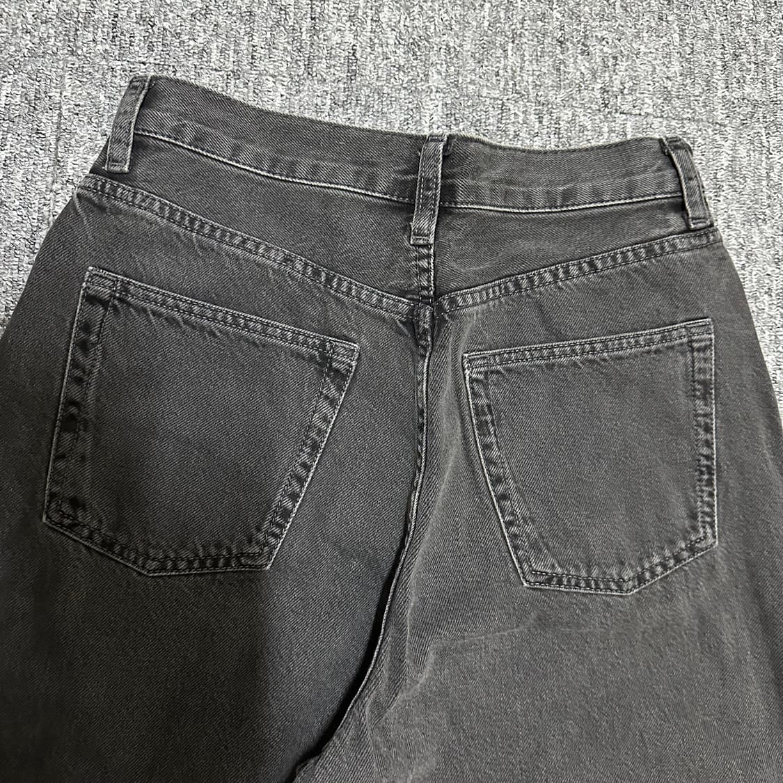 Cos 코스 팬츠 바지 TIDE 진 와이드 타이드 진 청바지 워시드블랙 상품이미지9