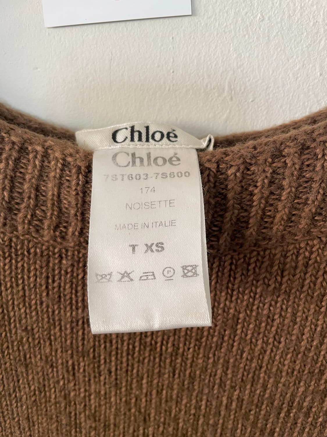 vintage wool blended short sleeve knit 상품이미지8