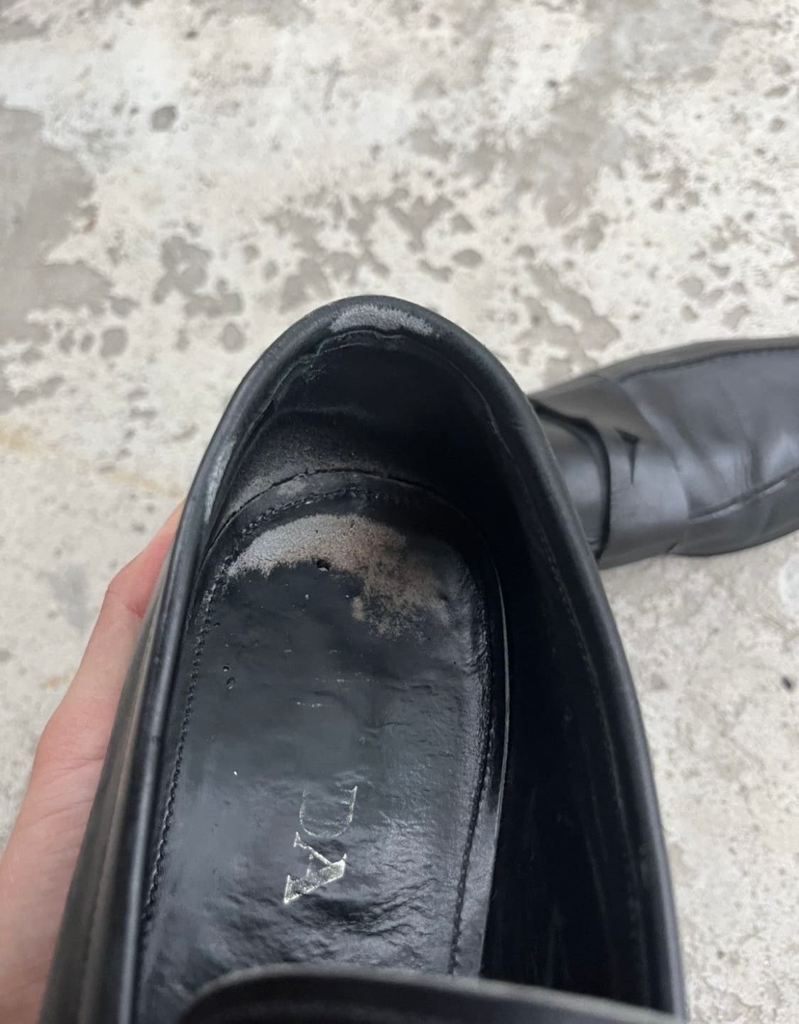 00s Vintage Prada loafer 상품이미지4