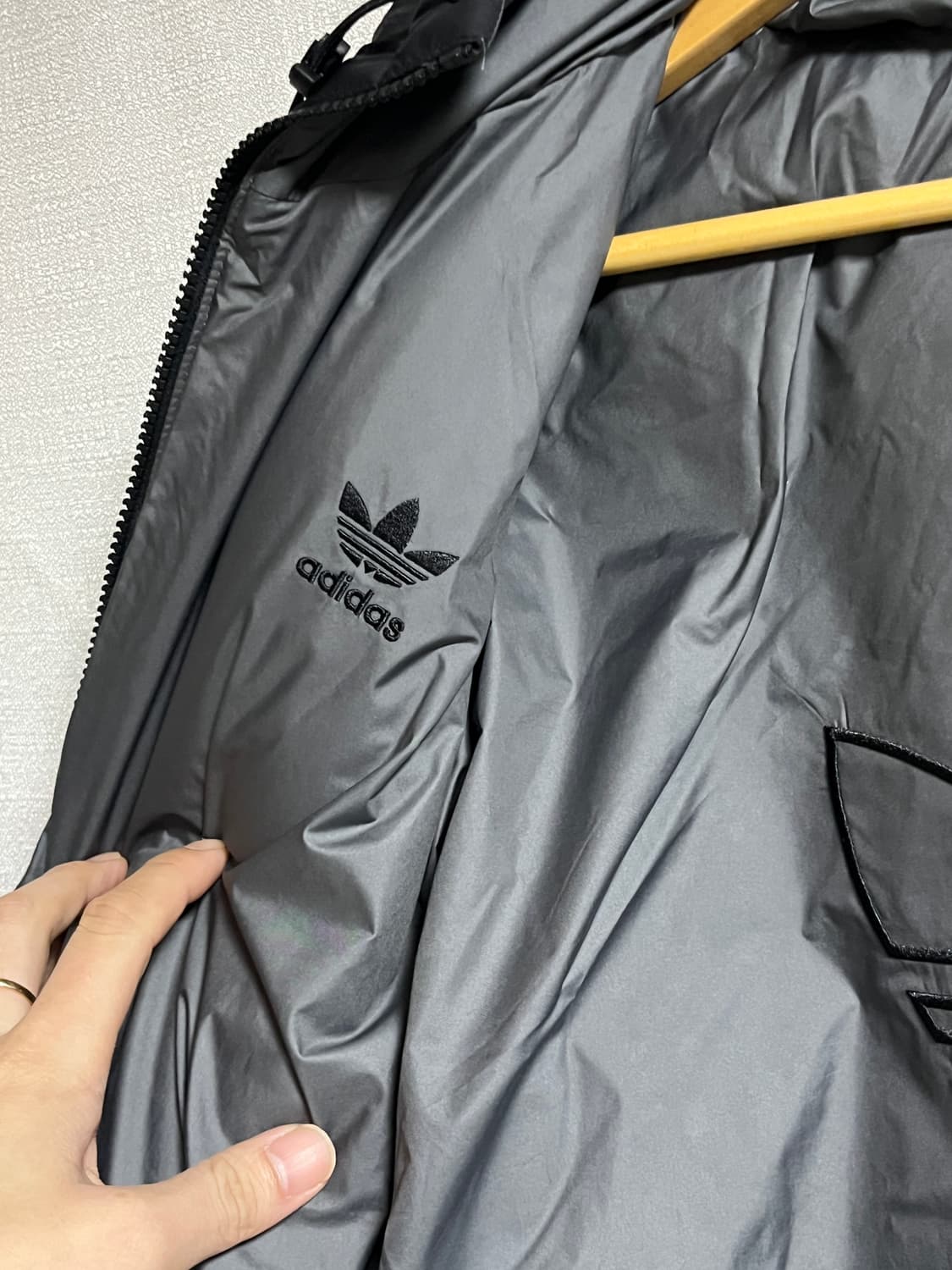 새상품 아디다스 오버핏 리유져블 숏패딩 자켓 점퍼 3XL 상품이미지5