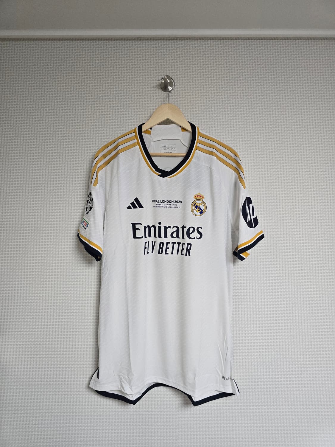 23-24 레알마드리드 홈 어센틱 유니폼 토니 크로스 상품이미지2