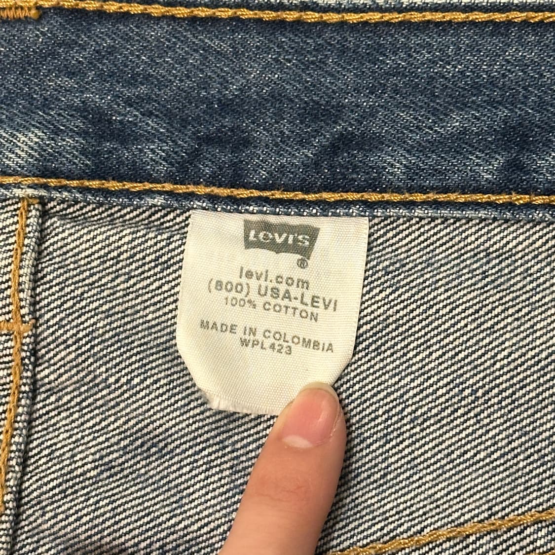 00‘s 리바이스 501 오리지널 핏 (34) 상품이미지7