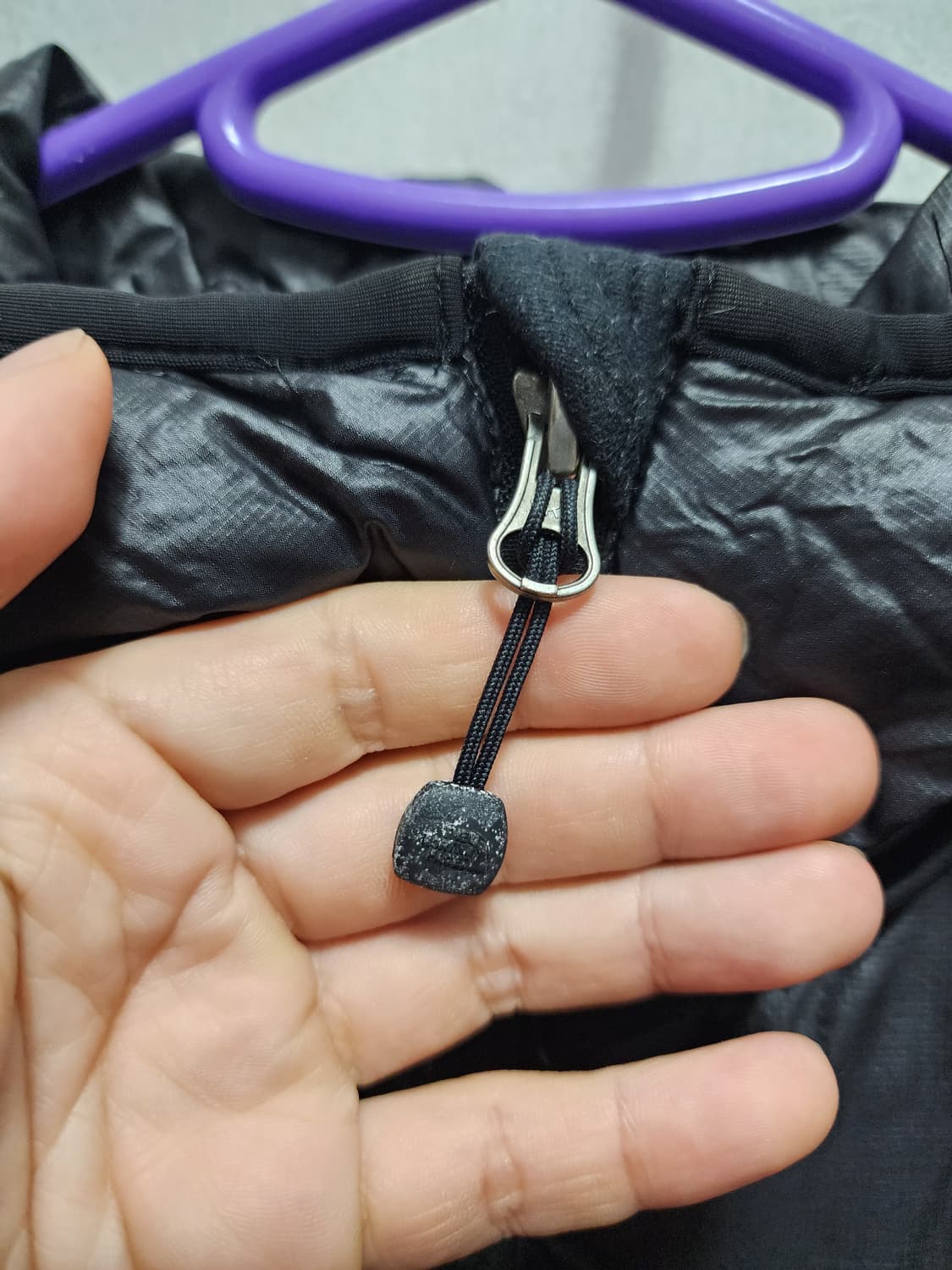 노스페이스 크롭 후드 패딩  상품이미지3