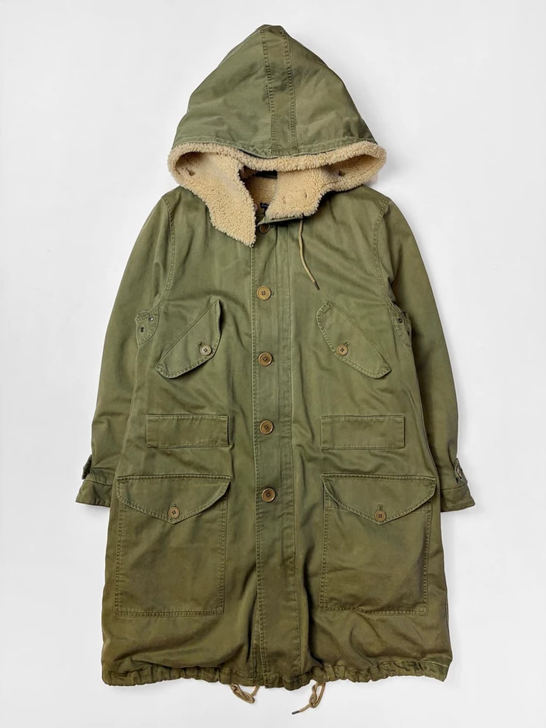 폴로 랄프로렌 90's 1945 M-47 밀리터리 파카 PN5659    상품이미지1