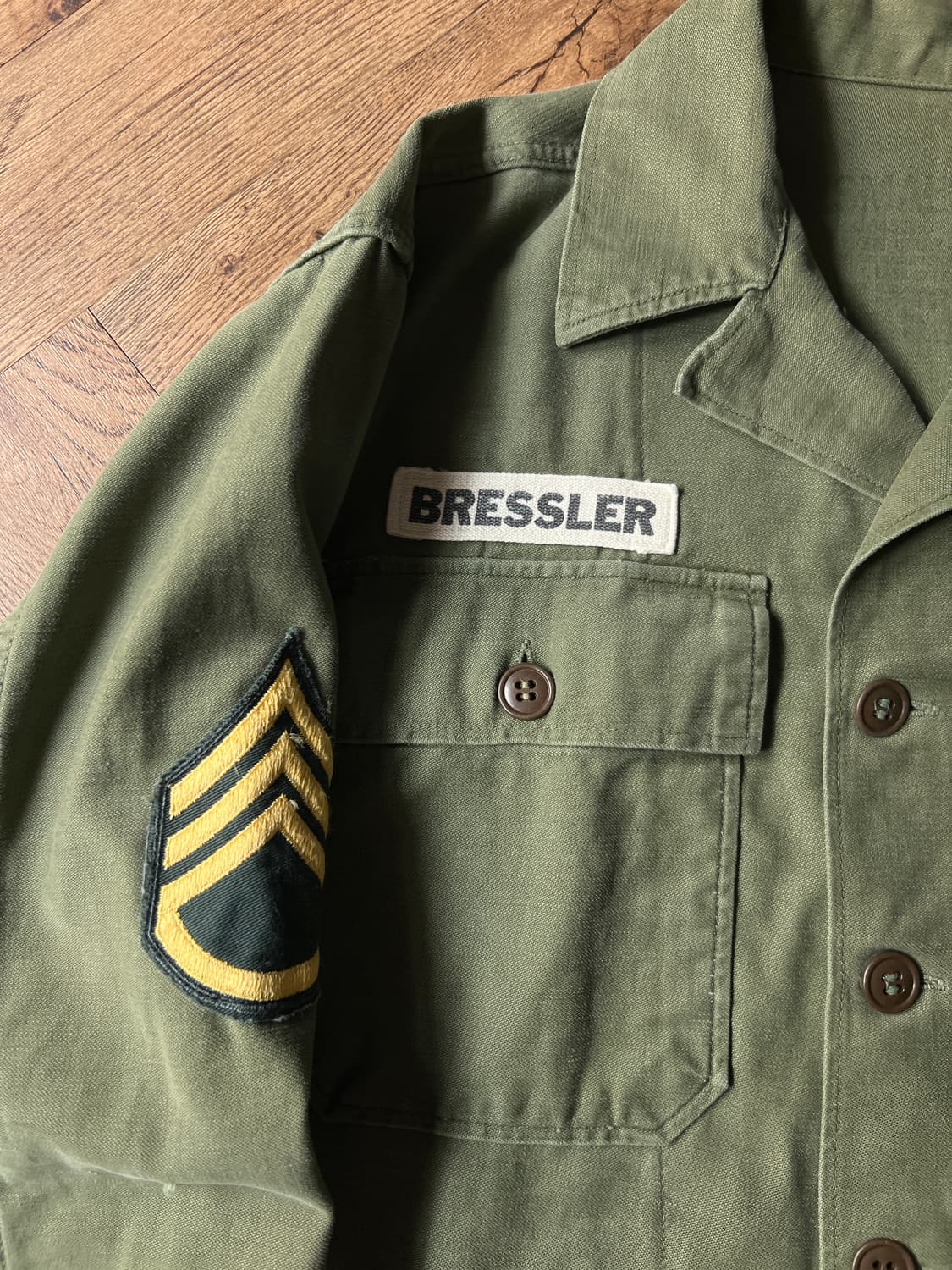 [S]50's 오리지널 U.S ARMY 1세대 OG-107셔츠 상품이미지3