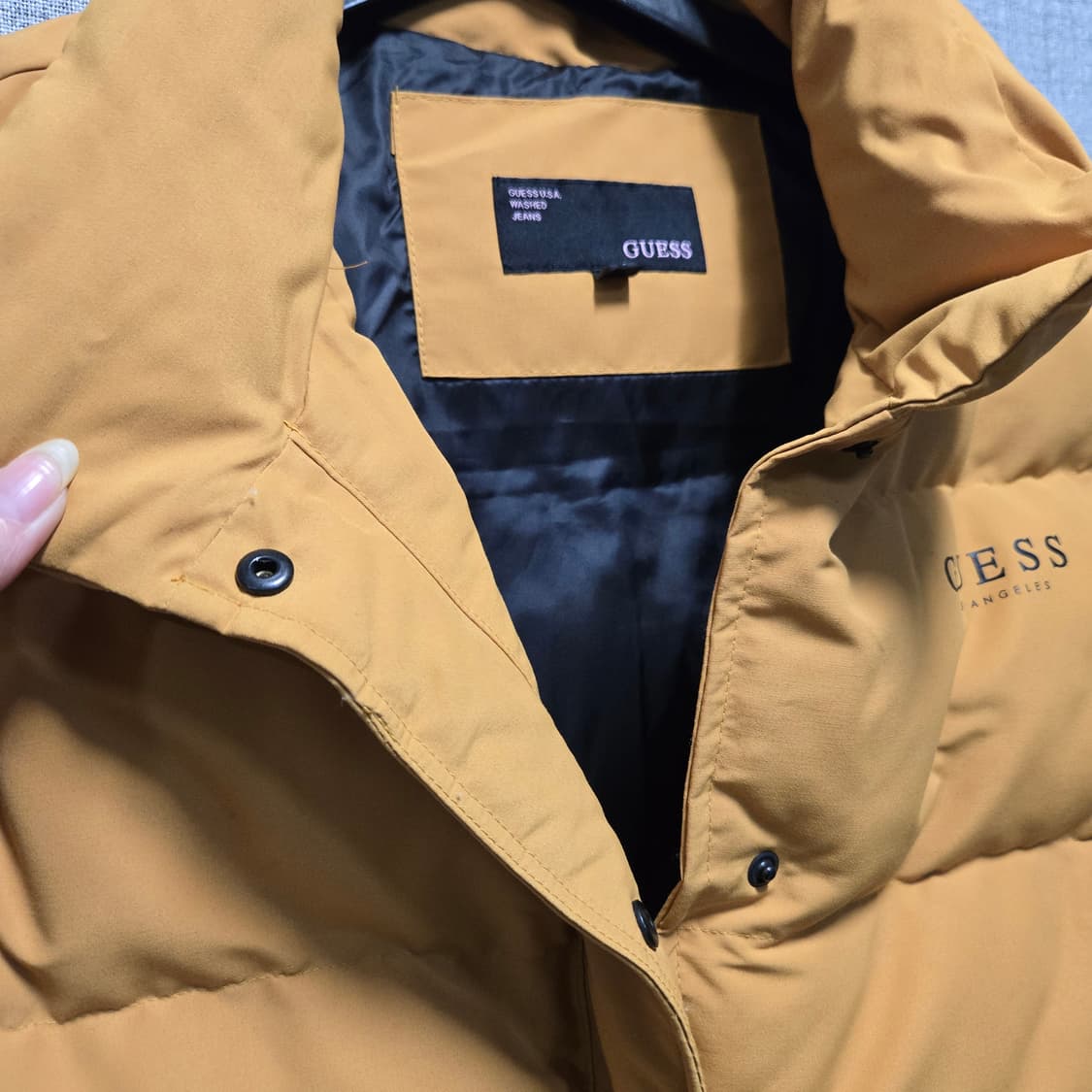 게스 여성  패딩 조끼  상품이미지5